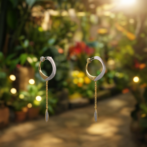 Pendientes de Moda, Acero Inoxidable 316L, Baño de Oro PVD, Sostenibles y Resistentes - Product Image 3