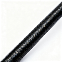 Barre en fibre de carbone isolée haute résistance, résistante à la corrosion, de précision industrielle, certifiée CE