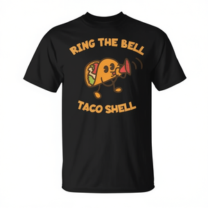 T-shirt Ring The Bell Taco Shell pour les amateurs et les créateurs de tacos - Product Image 2