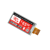 2,13 pulgadas 122*250 3 colores negro blanco rojo Epaper pantalla módulo SPI I2C interfaz e-ink Digital estante etiqueta precio etiqueta Pantalla LCD