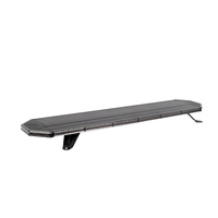 Feux de détresse à LED ambre de 40 pouces avec lentille fumée, 12V pour camions et remorques
