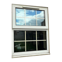 Ventanas de Baño Interiores Personalizables con Rejilla de Aleación de Aluminio y Ventanas Colgantes de Gran Visibilidad