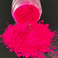 Nouvelle poudre de pigment fluorescent de qualité cosmétique aquarelle encre vernis à ongles peinture résine époxy Gel Slime néon poudre