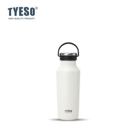 Bouteille isotherme en acier inoxydable 304 avec poignée confortable pour la salle de sport, l'entraînement, la course à pied, le cyclisme