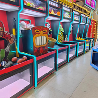 Attractions de carnaval, stands de fête foraine, jeu de fléchettes à ballons, jeux interactifs, marque FUNPLAYPARK, métal, bois, 110V/220V 1