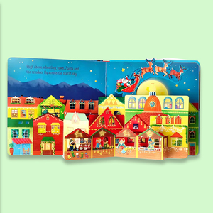 Noël coloré 3d <span class=keywords><strong>Pop</strong></span> <span class=keywords><strong>Up</strong></span> <span class=keywords><strong>livre</strong></span> d'histoire intéressant impression de <span class=keywords><strong>livre</strong></span> personnalisée - Product Image 3