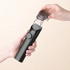 Showsee C4 süresi şarj edilebilir elektrikli saç kesme erkekler için akülü saç düzeltici tıraş seramik bıçak saç kesme makinesi