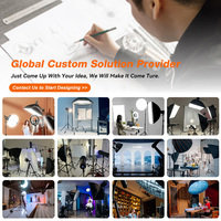 OEM ODM 1,2 m LED RGB Stick Light Tube 6400mAh 27W Bio Color y RGB Mode LED Video Stick Light Tube