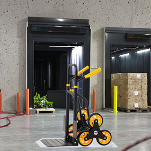 300Kg Capaciteit Zware Trapklimmer <span class=keywords><strong>Trolley</strong></span> Voor Het Vervoeren Van Goederen Met De <span class=keywords><strong>Hand</strong></span> Getrokken 6 Wielen Draagbare Opvouwbare Trapklimmer - Product Image 6