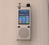 ATS200 aviasi Band airband, penerima Radio FM SI4732 + ESP32 + Bluetooth + 2.4 inci tampilan sentuh SSB FM, AM, LSB, USB MW SW AIR