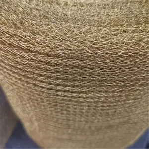 127mm Width Stainless Steel Knitted Wire Mesh Rolls/pure Nickel Knitted Wire Mesh/knitted Wire Mesh For Distillation