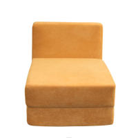 Chaise longue de plage et de piscine, canapé-lit inclinable, housse en velours, garnissage en éponge, confortable et durable pour la chambre à coucher et l'appartement