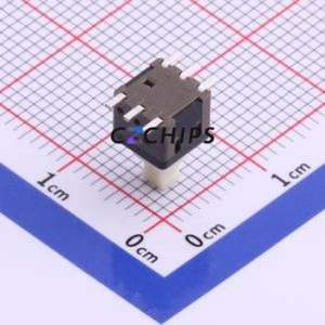 XKB5858-Z-TP Push Button Switch SMD Switch Self-Locking Square Button Vertical Mount 100mA - Product Image 2