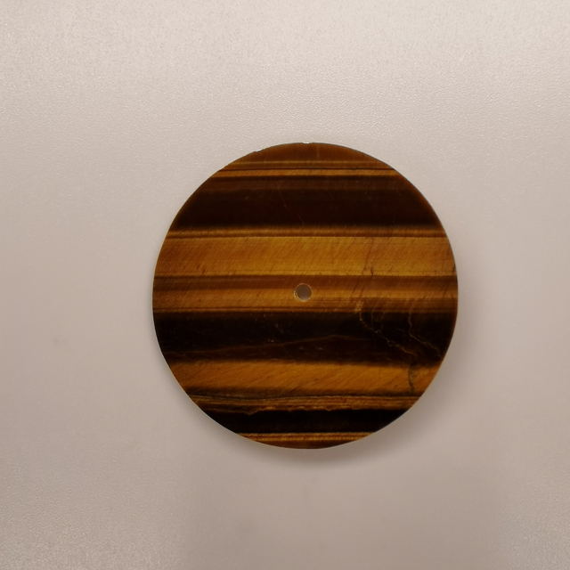 Watch Dial Manufacturer Stone Custom Tiger Eye Watch Dial for Metal Stickers