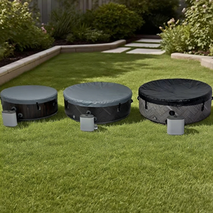 Vente en gros Jacuzzi Spa extérieur économique haute sécurité, baignoire gonflable DWF à ressorts séparés, bain à remous intérieur et portable - Product Image 1