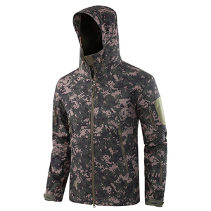 ESDY Tactical Desert <strong>Camo</strong> Softshell <strong>Jacket</strong> Winter Hunting Waterproof <strong>Men</strong> <strong>Jacket</strong> - Product Image 6