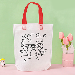 Meilleur prix sac écologique non tissé de haute qualité recyclable sac fourre-tout d'épicerie imprimé avec logo personnalisé sac non tissé - Product Image 5