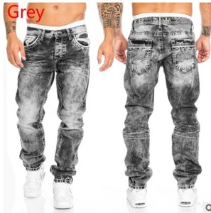 Nouveau pantalon <span class=keywords><strong>homme</strong></span> 2026 – <span class=keywords><strong>Jean</strong></span> fin et extensible en coton pour le printemps, style hip-hop tendance - Product Image 4