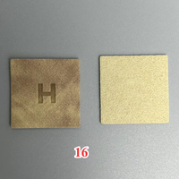 Patch en cuir personnalisé pour vêtements, logo en relief, étiquette de marque sur mesure pour jeans, patch en cuir pour jeans