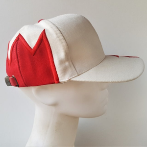 Casquette Snapback 6 Panneaux Bicolore Blanc et Rouge Unisexe Style Urbain Chapeau Décontracté Adulte Vente en Gros Usine Vietnamienne - Product Image 5