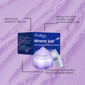 ORALHOE Polvo Dental Mineral Restaurador, Sal Mineral para Dientes, Pulimento Dental con Aroma a Lavanda, Blanqueador Dental, Suministros Dentales - Product Image 4
