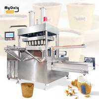 Machine automatique MY pour la fabrication de coupes à café en gaufres, de cornets à thé et de coupes à glace en gaufrettes