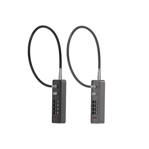 Candado de seguridad <span class=keywords><strong>para</strong></span> bicicleta, candado de Cable de combinación reiniciable de 4 dígitos <span class=keywords><strong>para</strong></span> bicicleta de montaña, candado cuádruple, candado <span class=keywords><strong>antirrobo</strong></span> <span class=keywords><strong>para</strong></span> motocicleta - Product Image 5