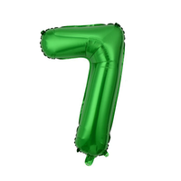 Vente en gros 32 pouces nombre ballon feuille hélium ballons pour mariage retour école Halloween Pâques Diwali fête célébrations