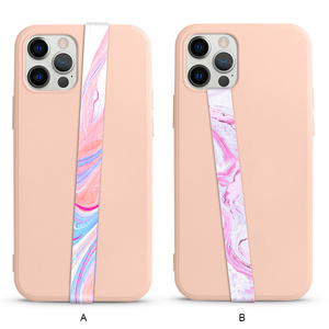 Biểu tượng tùy chỉnh chiều dài phổ điện thoại vòng Grips Grip điều chỉnh điện thoại di động dây đai - Product Image 3