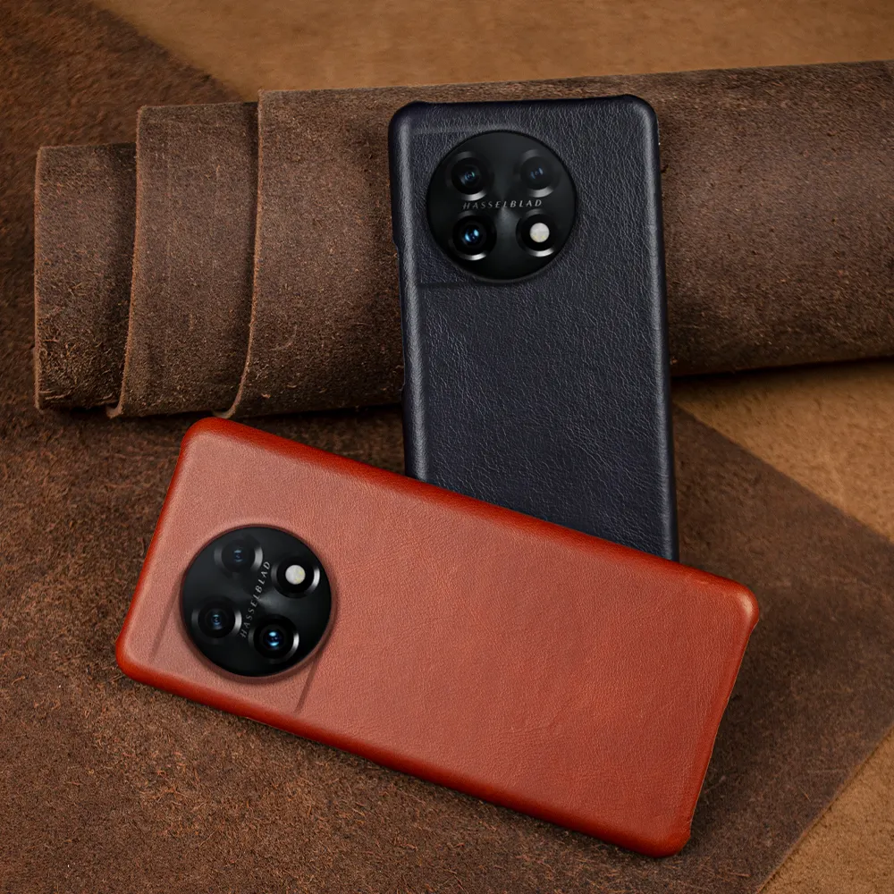 For Oneplus Nord genuine leather Case For One Plus 11 Retro matte oil wax leather cover