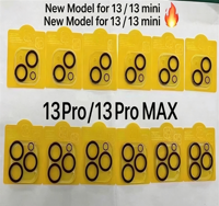 Protection d'objectif de caméra arrière en verre trempé 3D pour iPhone 18 17 16 15 14 13 Pro Max 14 Pro Max