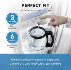 Filtre à eau pour réfrigérateur Frigedaire Ultrawf FGHS2679KE3 FGHC2379KE1 FGHS2679KP0 FGHC2379KE2 - Product Image 5