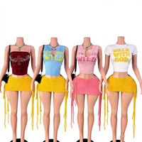 Ensemble Sportif PEEQI Personnalisé pour Femme : Robe Courte Moulante Y2K et Mini Blazer Élastique, Style Streetwear Estival Écologique