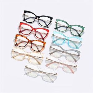 Gafas de Luz Azul Anti-Reflejante con Marco Óptico de Diseño Nuevo 2022, Estilo Ojo de Gato, TR90, para Mujer - Product Image 1