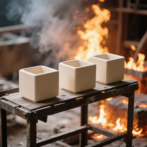 Crisol de alúmina personalizado, materiales en polvo fluorescentes, crisol de sinterización de laboratorio de alta pureza 1730C - Product Image 1