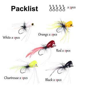 2 #   Mouches de pêche à la mouche <span class=keywords><strong>Popper</strong></span>, leurre flottant <span class=keywords><strong>Popper</strong></span> pour la pêche au brochet, au poisson-soleil et au <span class=keywords><strong>black</strong></span> <span class=keywords><strong>bass</strong></span> - Product Image 3