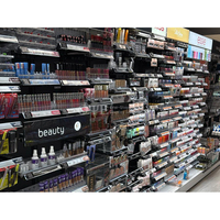 Prix d'usine personnalisé rayonnage étagères de magasin de détail étagère gondole de supermarché en métal