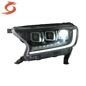 Pour <span class=keywords><strong>Ford</strong></span> Everest 16-19 assemblage de phares LED pour Ranger rénovation LED eau courante direction feux diurnes lentille LED - Product Image 3