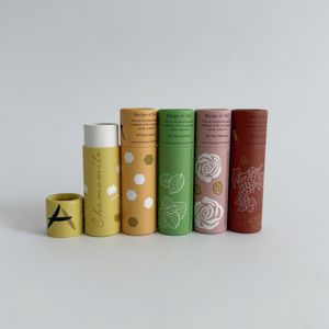 กล่องกระดาษอะคริลิคบรรจุลิปสติกกล่องกระดาษลิปบาล์มย่อยสลายได้ตามต้องการ - Product Image 1