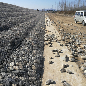 نوعية جيدة مصنع 2x1x1m 2.7 مللي متر الثقيلة سداسية المجلفن galfan pvc المغلفة التراب شبكة صناديق للبيع - Product Image 2