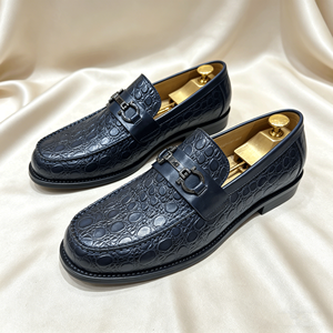<span class=keywords><strong>Mocasines</strong></span> de lujo para hombre con estampado de cocodrilo y broche de caballo, zapatos formales de cuero, <span class=keywords><strong>mocasines</strong></span> transpirables para hombre - Product Image 3