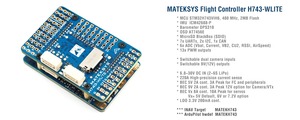 Contrôleur de vol MATEKSYS H743-WLITE avec commutateur double caméra, MCU 480 MHz, BEC 8A, DPS310, Baromètre pour avion RC FPV à voilure fixe - Product Image 4