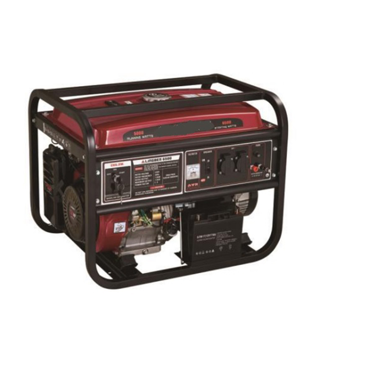 Дешевый портативный китайский бензиновый электрический генератор OEM 5 кВт