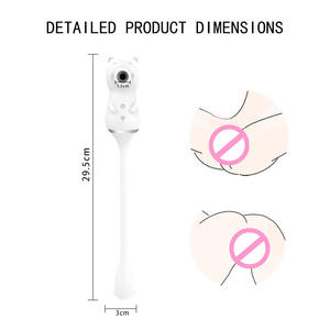Paling Populer 2 in 1 Vibrator Bentuk Kucing Penghisap Kuat Stimulasi Klitoris Wanita Pasangan Pemijat Titik G Vibrator - Product Image 2