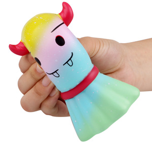 Cute Cartoon Shape PVC Soft <b>Squishy</b> Toy For Promotional Activities With Silk Screen Printing Option - Product Image 5
