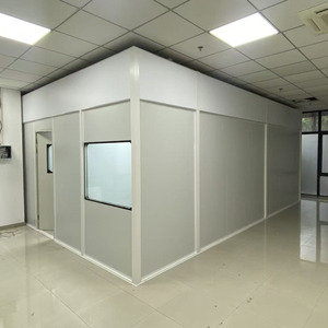 Lớp 100-10000 đúc sẵn hệ thống phòng sạch dự án iso7 GMP phòng sạch phòng thí nghiệm bao gồm vòi hoa sen không khí, đi qua nở - Product Image 1