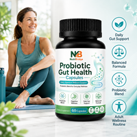 Vente en gros OEM, étiquette privée, capsules de probiotiques 50 milliards de UFC pour la santé intestinale
