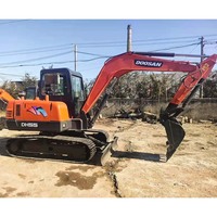 Pelle sur chenilles d'origine doosan pelle d'occasion dx55 occasion Doosan dx60 dx55 dh60 dh55 à vendre
