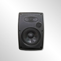 Support mural pour enceinte de monitoring Line Array AV6.1 en ABS noir 120W (AES/RMS) 480W de crête Stéréo