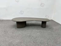 Ensemble de tables basses gigognes pour salon, style moderne personnalisé, haute qualité, fait main en bois massif
